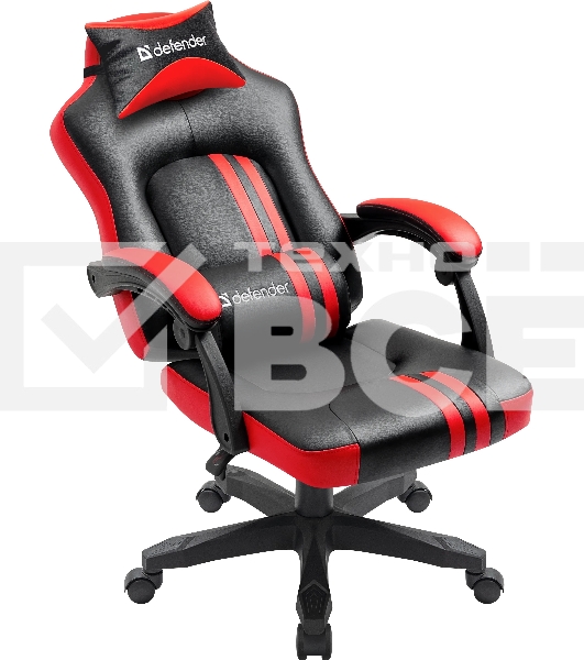 Кресло игровое Defender MERCURY BLACK/RED 64320