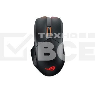 Мышь беспроводная/проводная ASUS P708 ROG CHAKRAM X ORIGIN черный, 36000 dpi, радиоканал, Bluetooth, USB, кнопки - 11