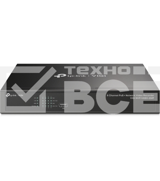 Сетевой видеорегистратор 8 Channel PoE Network Video Recorder