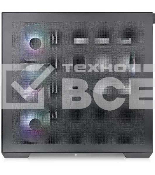 Корпус Thermaltake View 380 TG ARGB черный без БП ATX 6x120mm 2x140mm 1x200mm 2xUSB3.0 audio bott PSU