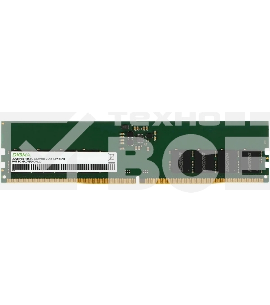 Оперативная память Digma, DDR5, 32GB (1x32GB), 5200MHz, CL42