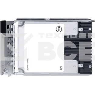 Накопитель SSD DELL 1.92TB SSD up to SAS 24Gbps ISE RI 512e 2.5in Hot-Plug 1WPD, Customer Kit