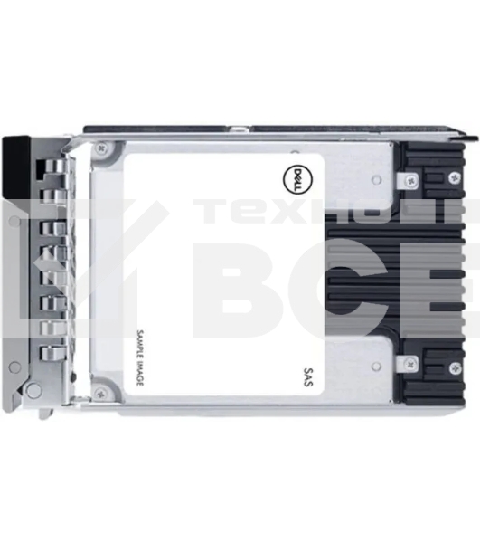 Накопитель SSD DELL 1.92TB SSD up to SAS 24Gbps ISE RI 512e 2.5in Hot-Plug 1WPD, Customer Kit