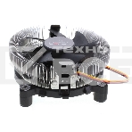 Кулер для процессора Crown CM-80 v2 серебристый/черный, 75 мм, алюминий, 2200 об/мин, 22 дБ, 3 pin, 65 Вт, 42 мм, фото2