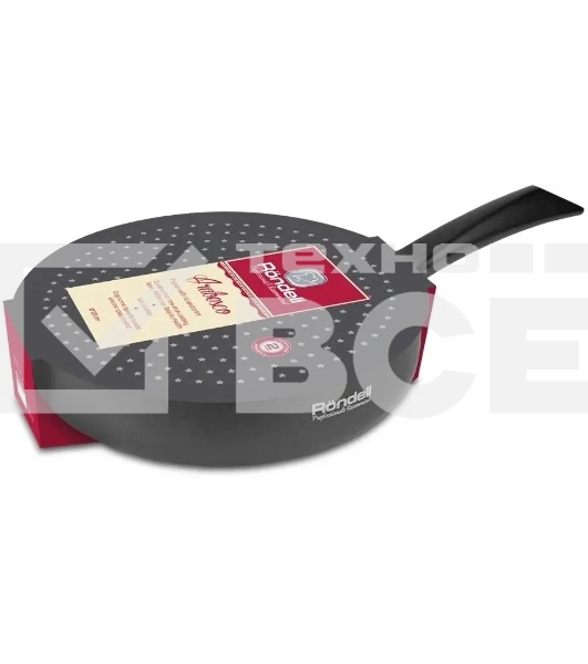 Сковорода с крышкой Rondell RDA-874 28 см