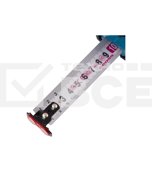 Рулетка Magnetisch, 5 м х 25 мм обрезиненный корпус,автоматическая фиксация GROSS 32572