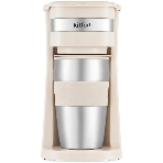 Кофеварка капельная Kitfort КТ-7317 бежевый/нержавеющая сталь, исп. кофе - молотый, 0.42 л, 750 Вт., фото5