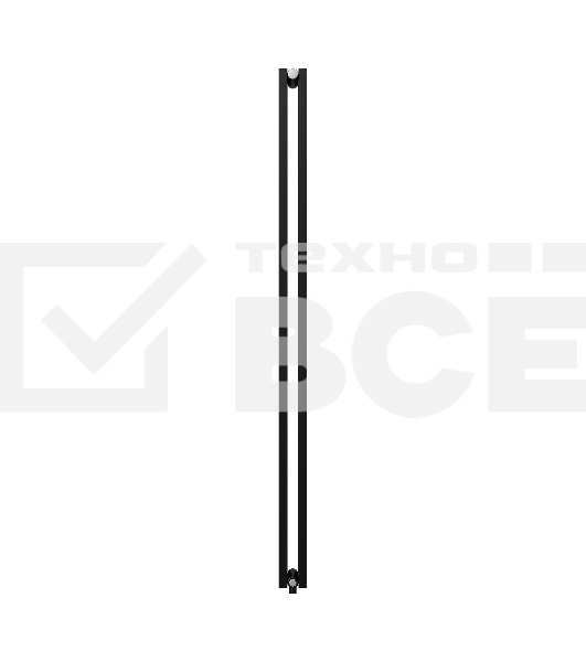 Дизайн-радиатор Royal Thermo Shift Q30 VC2180 - 10 секц. RAL9005m