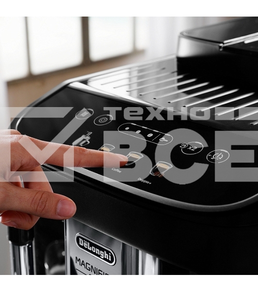 Кофемашина автоматическая DeLonghi ECAM290.22.B черный, исп. кофе - зерновой/молотый, 1.8 л, 1450 Вт, 15 Бар.