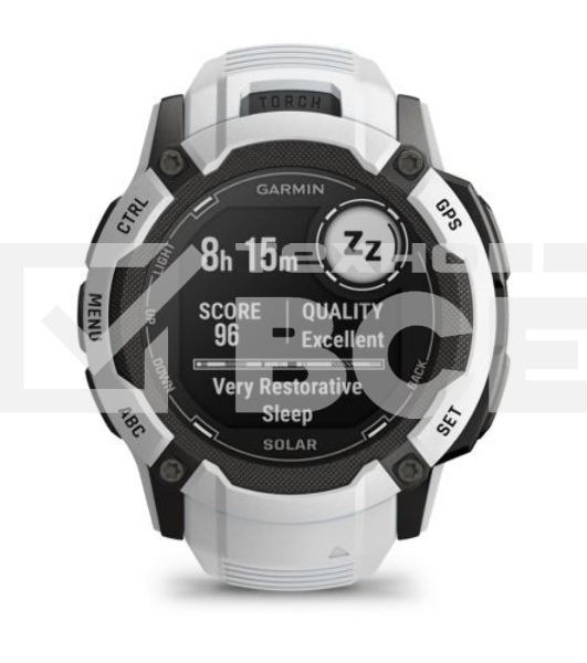 Смарт-часы Garmin Instinct 2X Solar белый 50мм