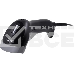 Сканер штрих-кода ручной Mertech 1300 P2D 1D/2D имидж, проводной, 100 скан/сек, USB-HID; USB-COM - эмуляция, чёрный, фото 1