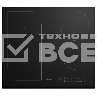 Индукционная варочная поверхность Hotpoint HS 3560B BF, независимая, черный
