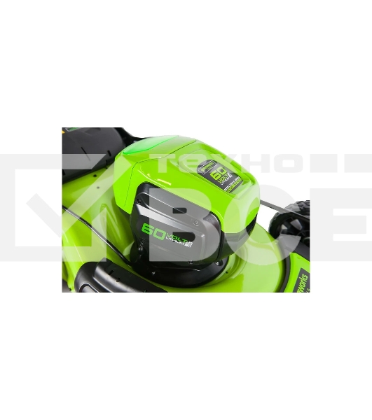 Газонокосилка аккумуляторная GREENWORKS GD60LM46HP 250280760В 46см б/щ(БЕЗ АККУМ и ЗУ)