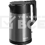 Чайник электрический Red Solution RK-M114 1.7л. 1500Вт черный/серый корпус: металл/пластик, фото4