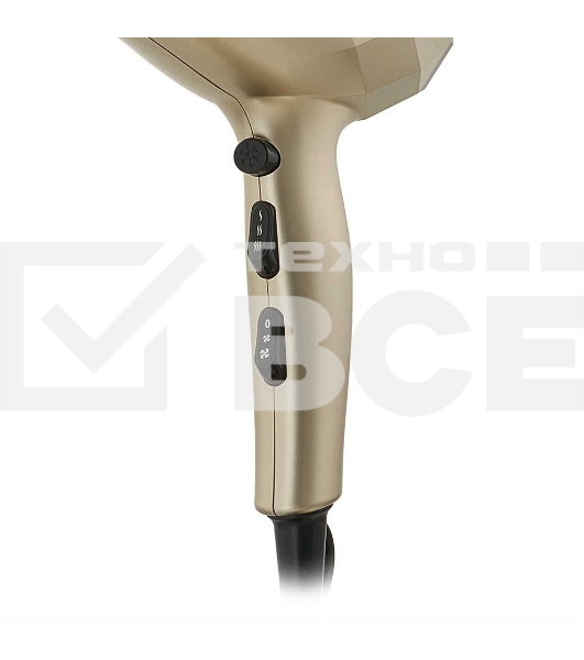 Фен Delta LUX DL-0941 золотой с черным