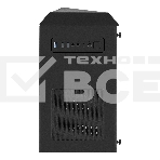 Компьютерный корпус Minitower ExeGate Mistery R2-NPX500 (mATX, БП 500NPX с вент. 12 см, 2*USB+1*USB 3.0, аудио, черный, 1 вент. 12см с RGb подсветкой и полоса на передней панели, боковая панель - закаленное стекло), фото9