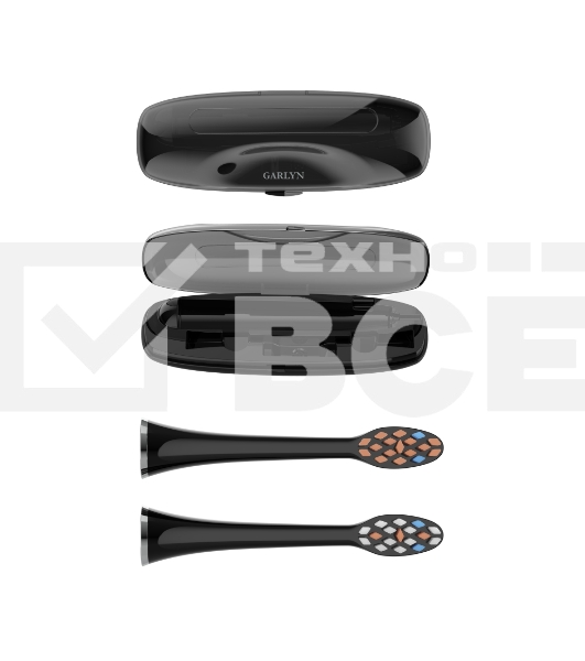 Зубная щетка электрическая Garlyn Smile Crystalcare black