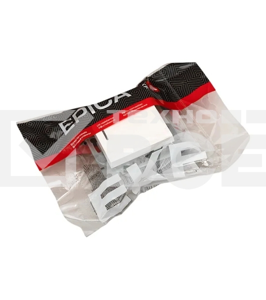 Механизм выключателя EKF UP1-SWW-14 одноклавишный, с подсветкой, белый Эпика