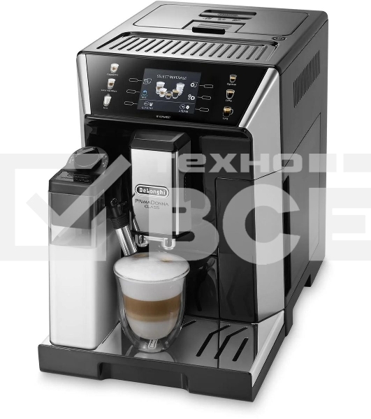 Кофемашина DeLonghi ECAM550.65.SB, черный/серебристый