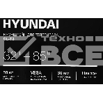 Кронштейн для телевизора Hyundai GL-T3 черный 32'-85' макс.50кг настенный наклон, фото4