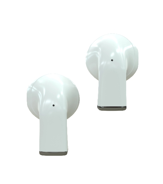 Наушники TWS More Choice БВ06 белый, вкладыши, Bluetooth, сенсорное управление, до 4 ч