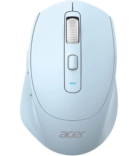 Мышь Acer OMR504 голубой оптическая 3200dpi silent беспров. BT/Radio USB 4but (ZL.MCE11.01E)