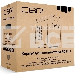 Компьютерный корпус mATX Minitower RD873, c БП PSU-ATX450-12EC, 2*USB 2.0, HD Audio+Mic, Black CBR PCC-MATX-RD873-450W, фото5
