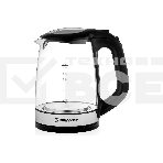 Чайник электрический BRAYER BR1040BK 2220Вт, 2 л, стекл., черный., фото9