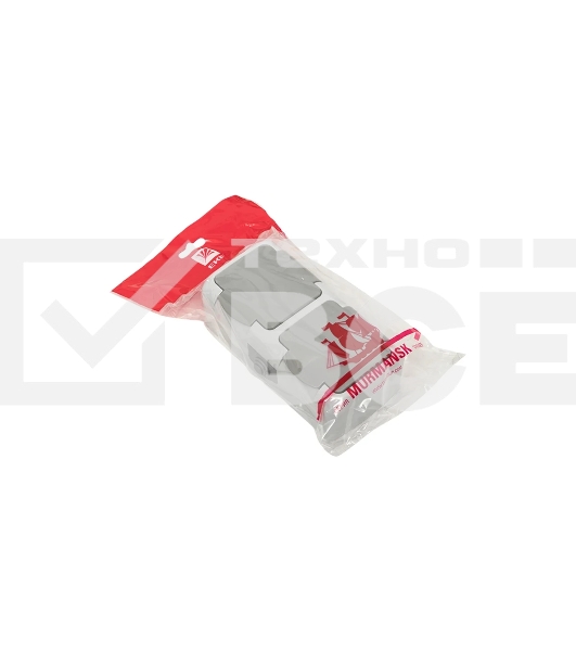 Розетка EKF Мурманск EFR16-129-30-54 2-местная 16А с заземлением с крышкой IP54 серый с защитными шторками