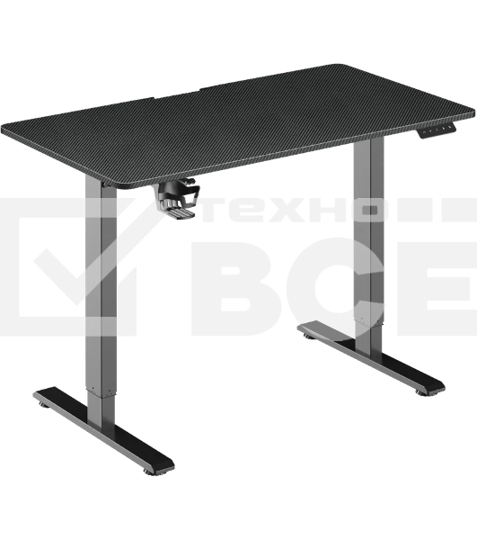 Стол игровой компьюерный Electric черн, 110x60, высота 72-117 см
