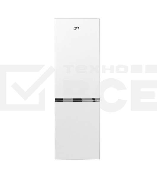 Холодильник Beko B1RCNK272W белый, двухкамерный 163/76л морозилка снизу