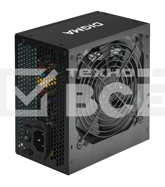 Блок питания Digma DPSU-600W-WH RTL, 600Вт, 80 PLUS, 120мм, черный