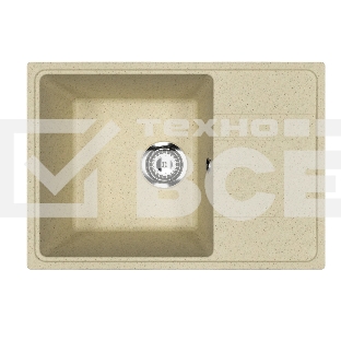 Мойка кухонная PRACTIK PR-M 600-002 слоновая кость