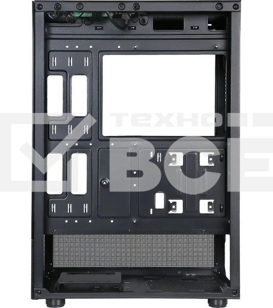 Компьютерный корпус AeroCool/Formula Crystal Z1 черный без БП ATX 2xUSB 2.0 1xUSB 3.0 audio bott PSU