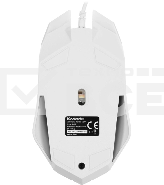 Комплект клавиатура + мышка Defender LINE MOTION C-977 RU белый