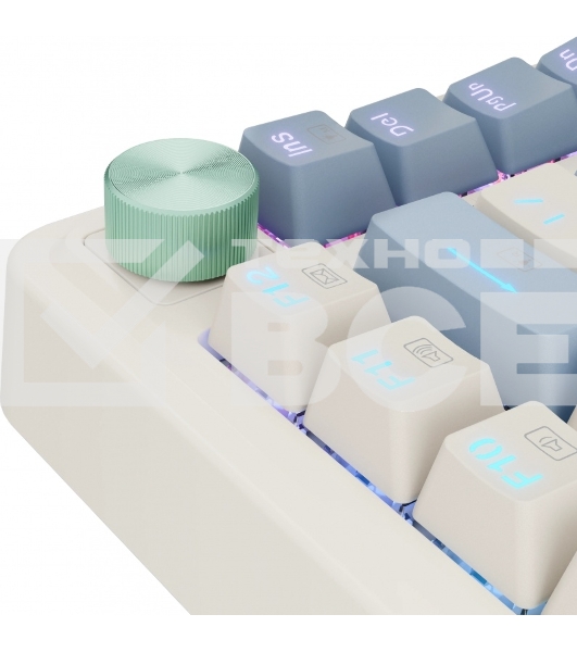 Клавиатура беспроводная Redragon Ucal Pro RU,RGb,кре/фиол/зел,BT+2.4,гас 1