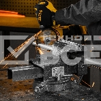 Тиски слесарные Denzel BVH-150 150 мм, поворотные, стальная направляющая, с наковальней, фото3