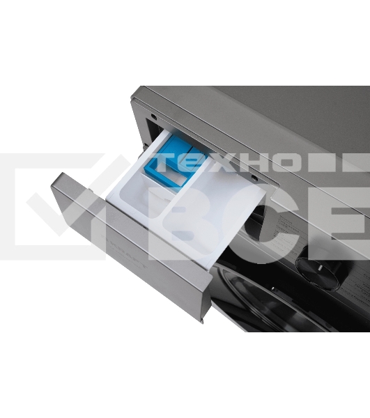 Стиральная машина KRAFT KF-MBDS7109G серый, загрузка фронтальная 7 кг, 1000 об/мин, класс: А+++