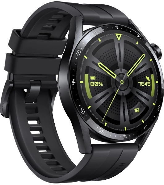 Смарт-часы Huawei Watch GT 3 JPT-B29, 46мм, 1.43', черный/черный
