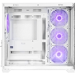 Корпус без блока питания PCCooler C3T700 ARGB WH, Midi-Tower, TG, 4x120мм ARGB, 1xUSB-A 3.0 + 1xUSB-A 2.0 + 1xUSB-C, ATX, mATX, mITX белый, фото5