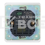 Розетка Kranz ROUND USB-A+Type-C 3А с функцией быстрой зарядки перламутр, фото3