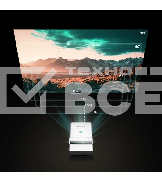 Проектор Cactus CS-PRU.03WT.WUXGA-A DLP 6500Lm (1920x1080) 2000:1 ресурс лампы:30000часов 1xUSB typeA 1xHDMI 1.5кг