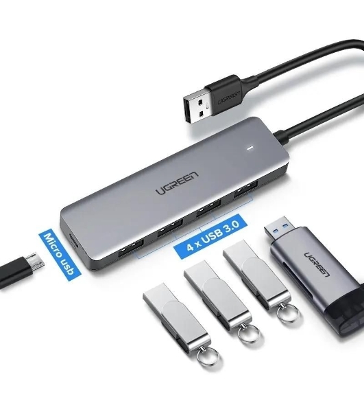 USB-хаб UGREEN CM219-50985 (50985)