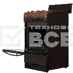 Плита газовая Gefest CG 50М02 К83 коричневый, конфорок 4 шт, духовка 42 л, 50 см x 85 см x 53 см, фото5