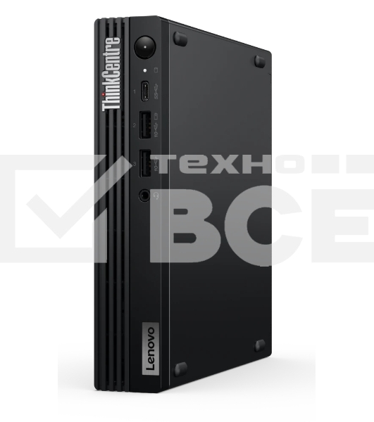 Десктоп Lenovo ThinkCentre M70q G5, Intel Core i7-14700T, 8Gb, 512Gb SSD, WiFi + BT, VESA Mount, KB+ Mouse, DOS, черный
