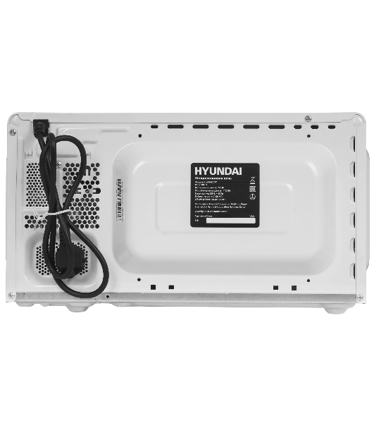Микроволновая печь Hyundai HYM-M2097 белый, 20 л, 700 Вт, переключатели - поворотный механизм
