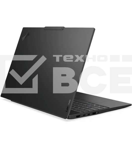 Ноутбук Lenovo ThinkPad E16 G3/16'/IPS/Intel Core Ultra 7 255H/16Gb/512Gb SSD/Intel Graphics/noOS/черный/1.63kg