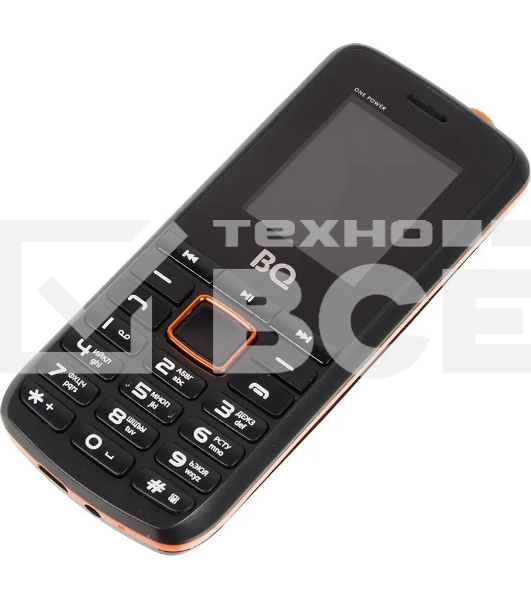 Мобильный телефон BQ 1846 One Power черный/оранжевый