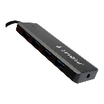 USB-концентратор Gembird UHB-C364, USB 3.0, USB 4 порта, USB Type-C / с доп питанием, фото6