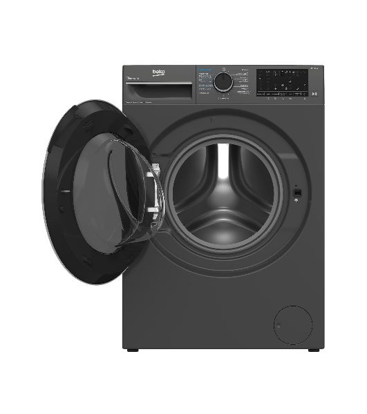 Стирально-сушильная машина Beko B3DFR57H22A антрацит, загрузка фронтальная 7.5кг, 1200 об/мин., класс: B